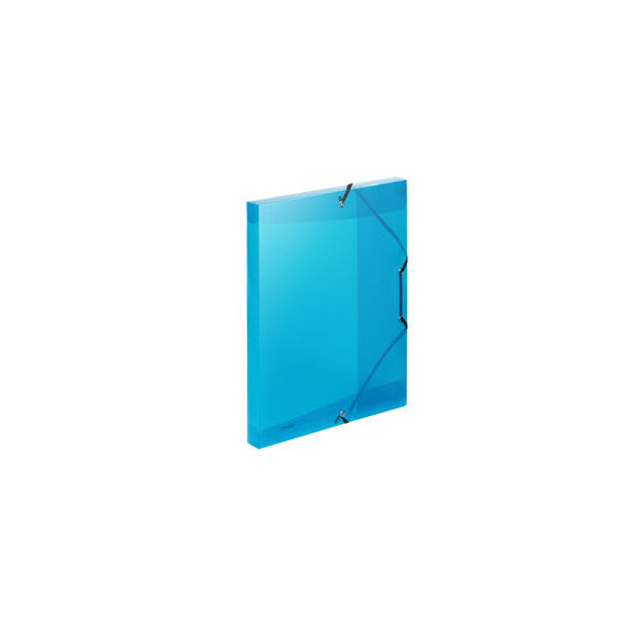 Cartella 3L con elastico Lumina - 24x32cm - blu - D 2,5 - Favorit