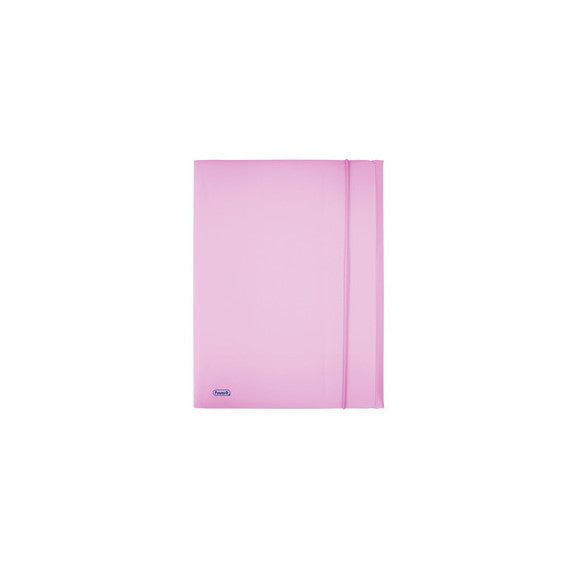 Cartella 3L con elastico Pastel  - PPL - 24x33cm - glicine - Favorit