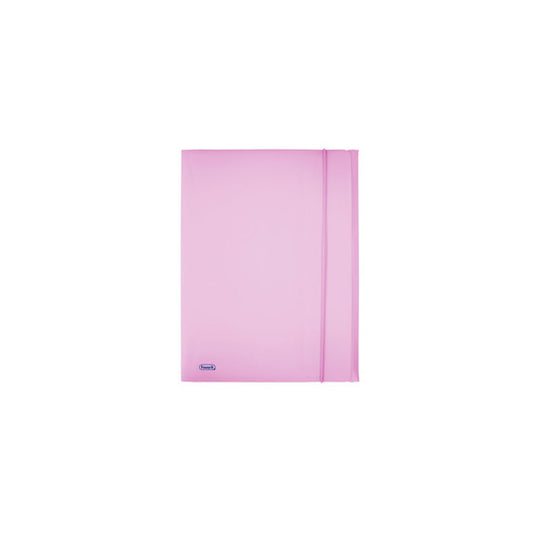 Cartella 3L con elastico Pastel  - PPL - 24x33cm - glicine - Favorit