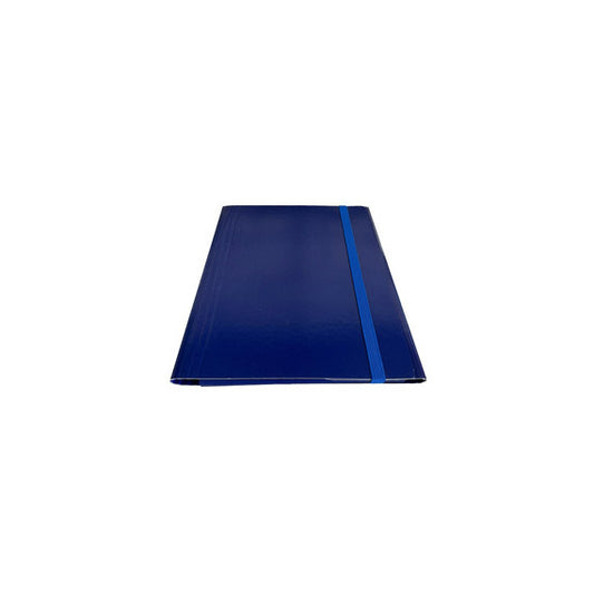 Cartella c/elastico piatto - dorso variabile - blu - Starline
