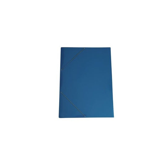 Cartella con elastico 71LD - cartoncino plast. - 70 x 100 cm - azzurro - Cart. Garda