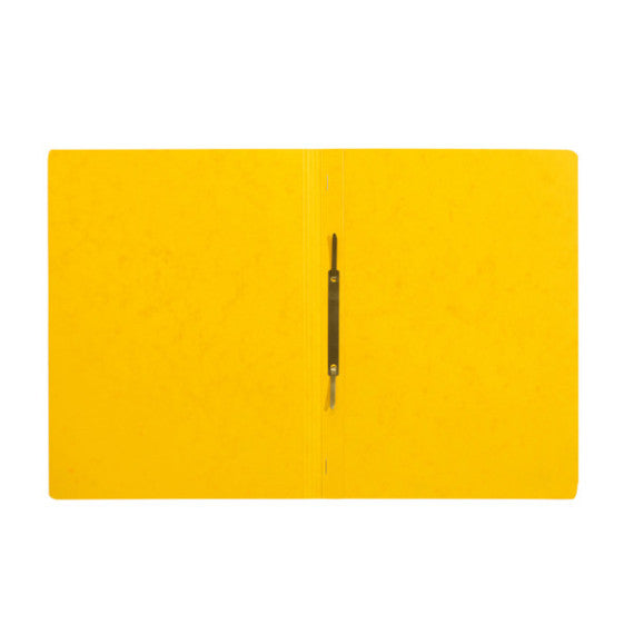 Cartella con pressino - cartone - A4 - giallo - Pagna