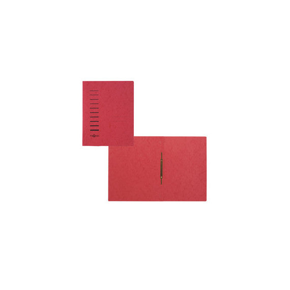 Cartella con pressino - cartone - A4 - rosso - Pagna