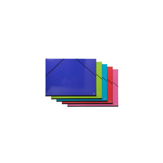 Cartella porta disegni con elastici Iderama - 52x72cm - colori assortiti - Exacompta