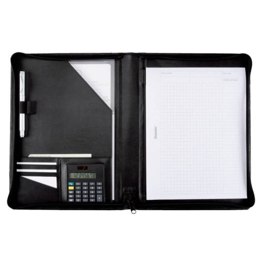 Cartella portadocumenti Alassio CATANA in similpelle 26x2x31,5 cm A4 nero 30056