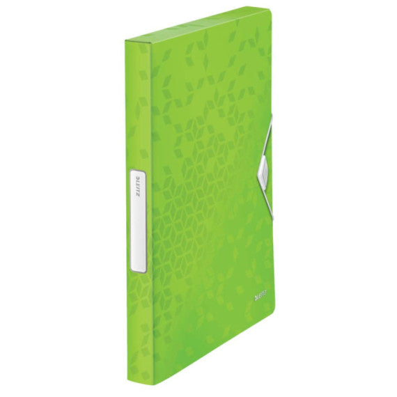 Cartella Progetti Leitz WOW dorso 3 cm - 250x30x330 mm - verde 46290154