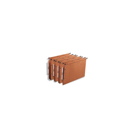Cartella sospesa - armadio Ultimate® - interasse 33 cm - fondo U 30 mm - 32,5x27,5 cm - avana - Elba