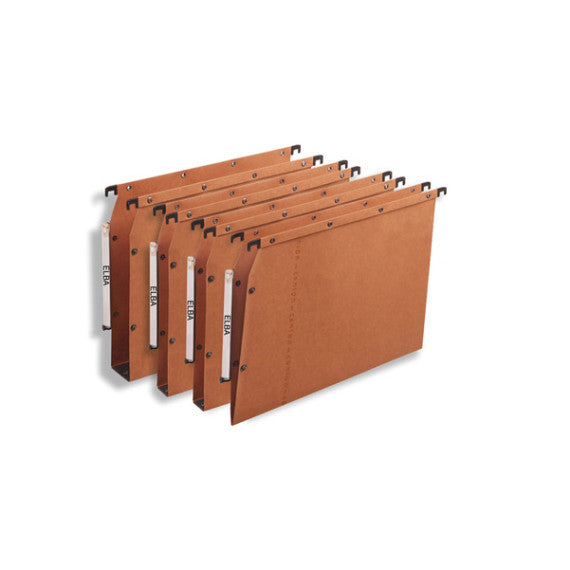 Cartella sospesa - armadio Ultimate® - interasse 33 cm - fondo U 30 mm - 32,5x27,5 cm - avana - Elba
