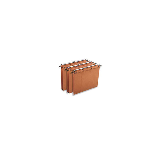 Cartella sospesa - cassetto Ultimate® - interasse 39 cm - fondo U 30 mm - legale 37,2x25cm - avana - Elba