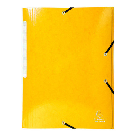 Cartelle 3L con elastici Iderama - A4 - 10 colori assortiti - Exacompta
