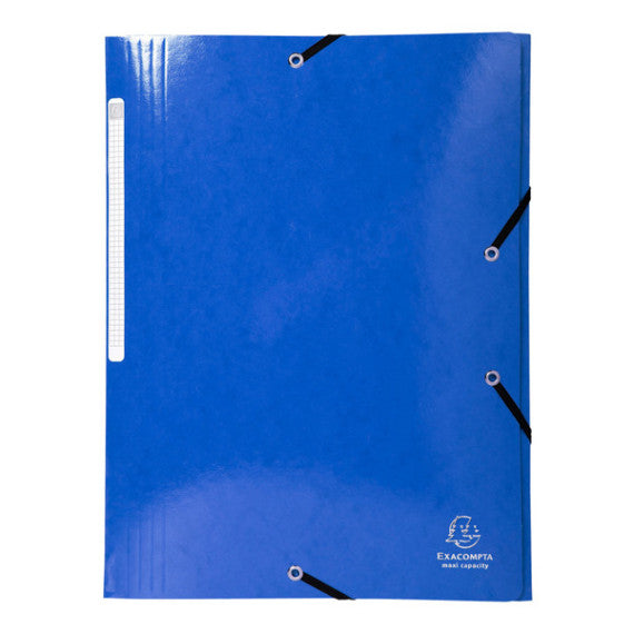 Cartelle 3L con elastici Iderama - A4 - 10 colori assortiti - Exacompta