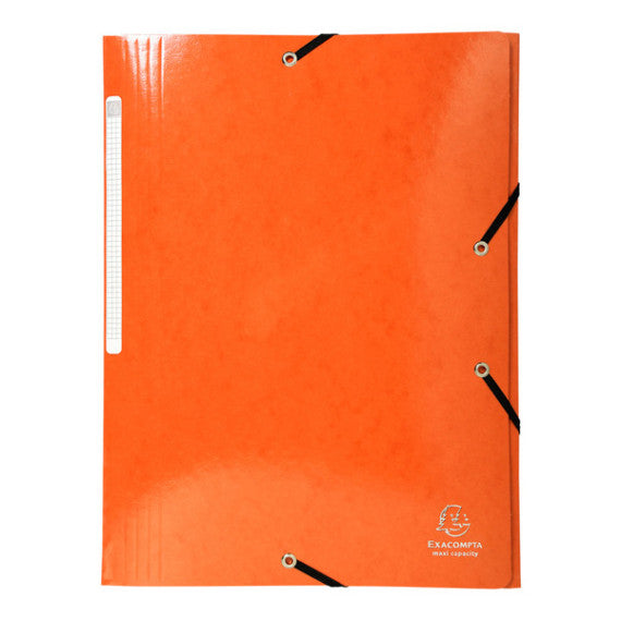 Cartelle 3L con elastici Iderama - A4 - 10 colori assortiti - Exacompta