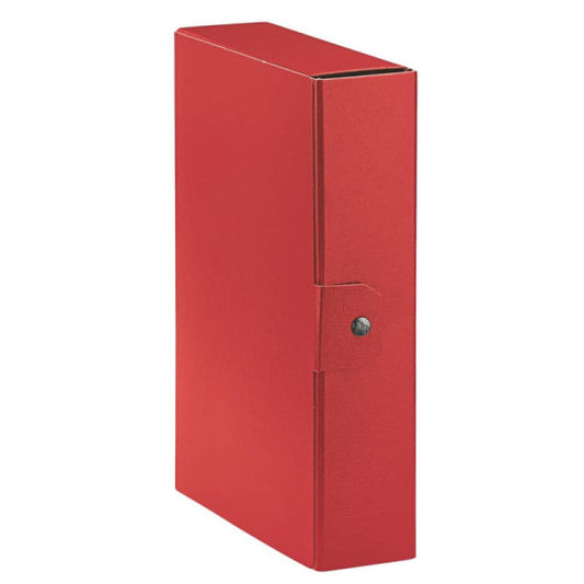Cartelle portaprogetti Esselte C26 EUROBOX dorso 6 cm presspan biverniciato rosso - 390326160