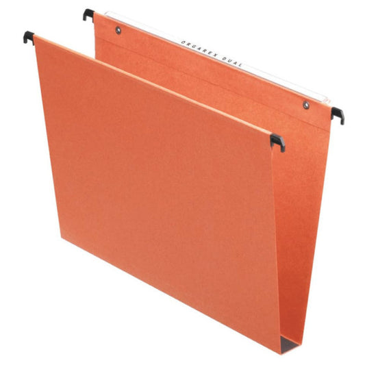 Cartelle sospese Esselte ORGAREX KORI VERTICAL 39 cm conf. da 50 pezzi fondo U - 10403