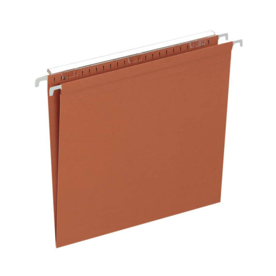Cartelle sospese per cassetto Favorit Defi interasse 39 cm arancione fondo V Conf. 25 pezzi  400126811