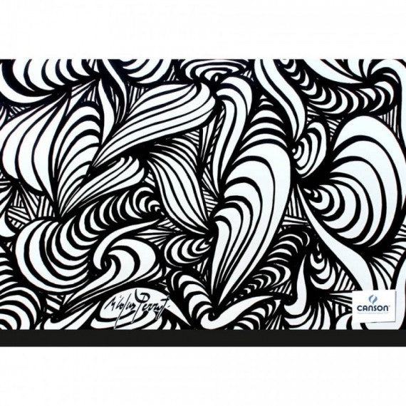 Cartelletta portadisegni Canson Creative Studio Edition 2020 - 2 elastici - 32x45 cm - C400110437