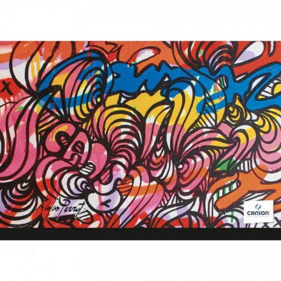Cartelletta portadisegni Canson Creative Studio Edition 2020 - 2 elastici - 32x45 cm - C400110437