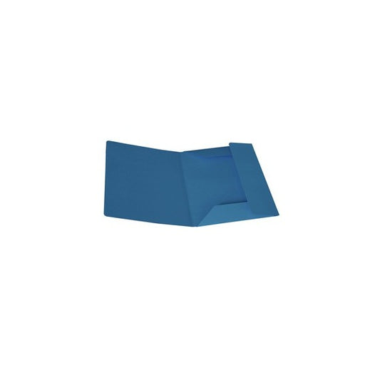 Cartellina 3 lembi - 200 gr - cartoncino bristol - blu - Starline - conf. 25 pezzi