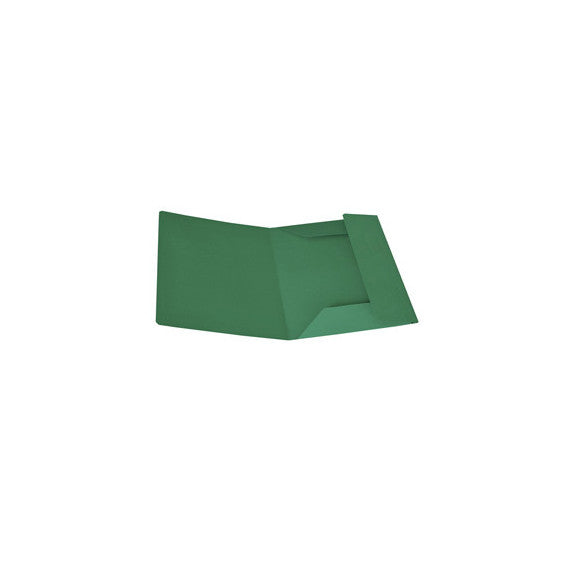 Cartellina 3 lembi - 200 gr - cartoncino bristol - verde - Starline - conf. 25 pezzi
