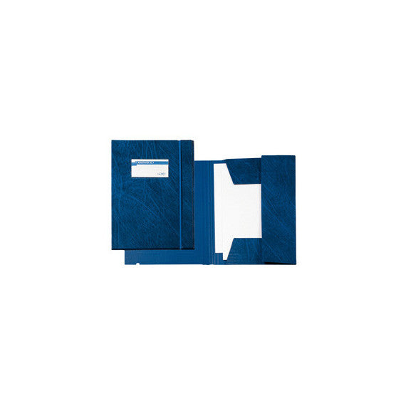 Cartellina 3 lembi Archivio 3L F - con elastico - colpan® - 25 x 35 cm - blu - Sei Rota