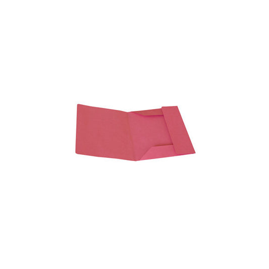 Cartellina 3 lembi - senza stampa - 25 x 33 cm - 200 gr - magenta - Cartotecnica del Garda - conf. 50 pezzi