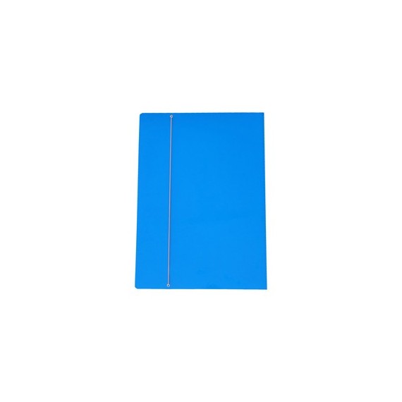 Cartellina con elastico - cartone plastificato - 50x70 cm - azzurro - Cartotecnica del Garda