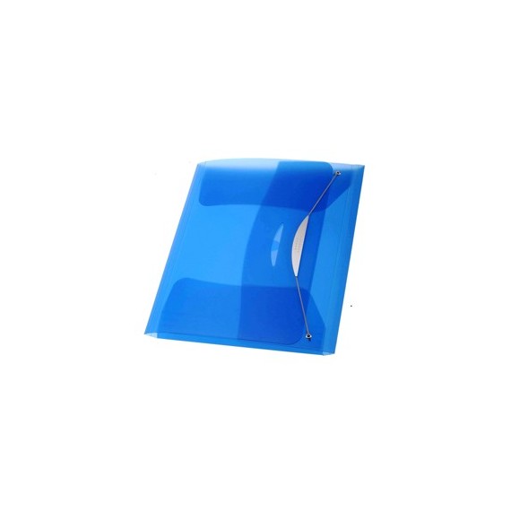 Cartellina con elastico Swing - PPL - 23,5x34,5 cm - blu - Fellowes