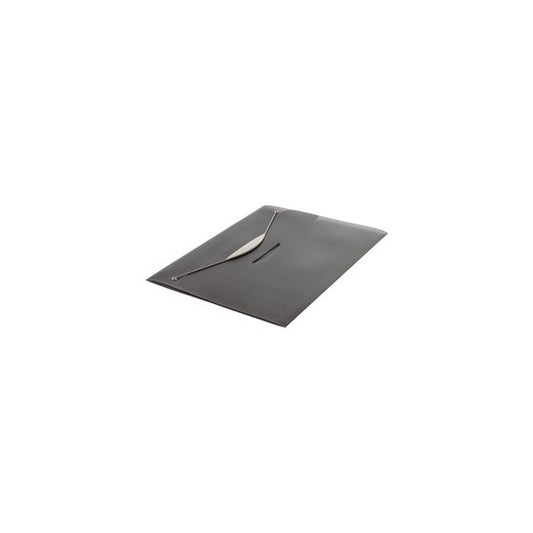 Cartellina con elastico Swing - PPL - 23,5x34,5 cm - trasparente grigio - Fellowes