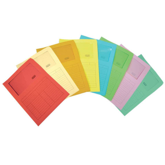 Cartellina con finestra Blasetti SINTEX aperta su due lati carta 120 g/m² 22x31 cm avorio  conf. da 50 - 0582