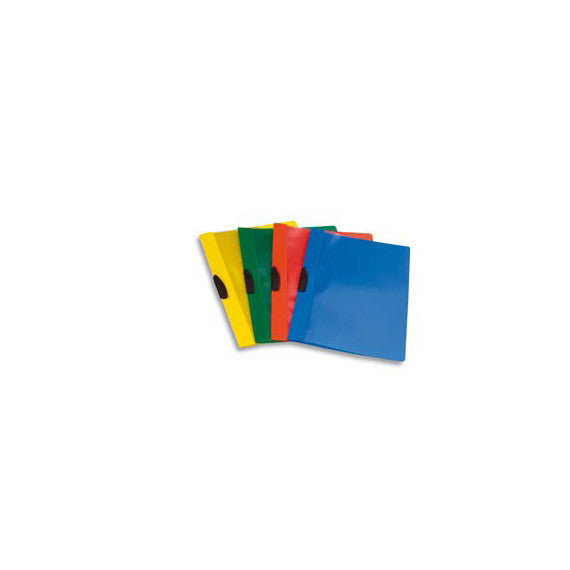 Cartellina con molla Video Clipper - PPL - 22x30 cm - giallo - Fellowes