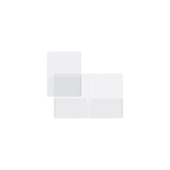 Cartellina con tasche Full - 21x29,7 cm - trasparente - King Mec