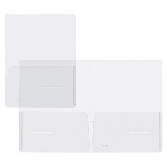 Cartellina con tasche Full - 21x29,7 cm - trasparente - King Mec