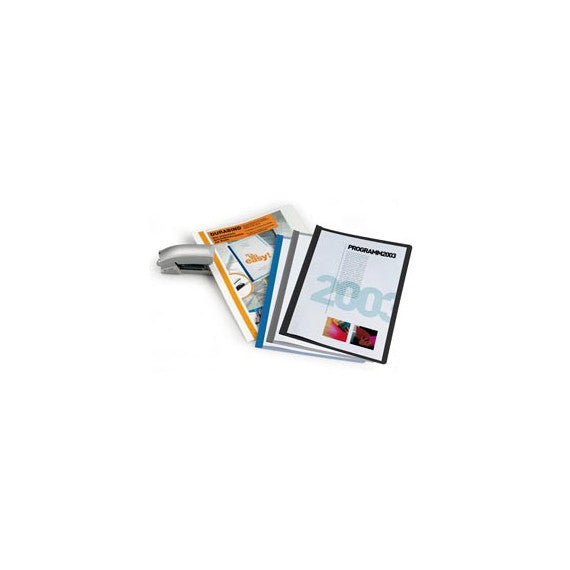 Cartellina per rilegatura Durabind - PVC - 21x29,7 cm - grigio - Durable