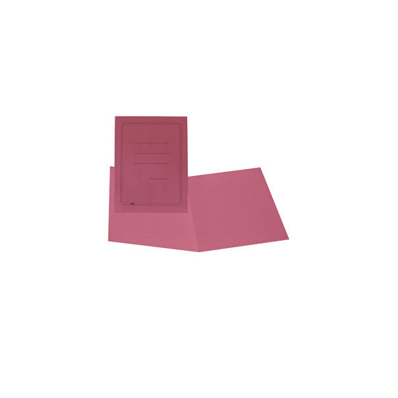 Cartellina semplice - con stampa - 145 gr - magenta - Cartotecnica del Garda - conf. 100 pezzi