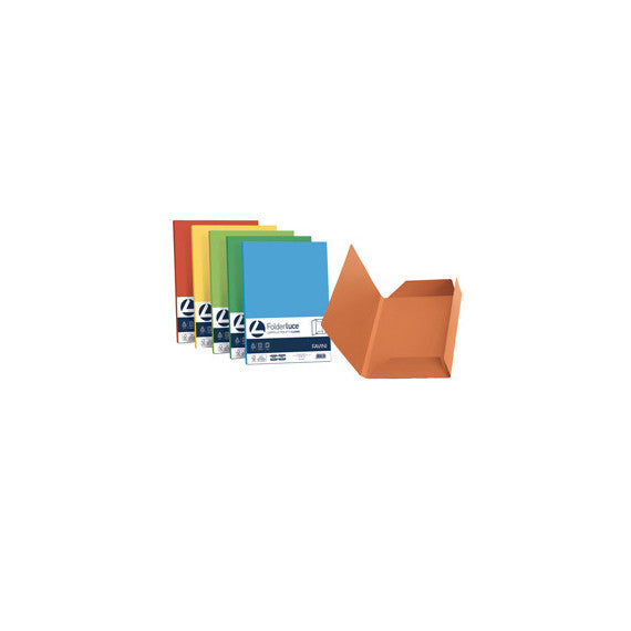 Cartelline 3 lembi Luce - 200 gr - 24,5x34,5 cm - mix 5 colori - Favini - conf. 25 pezzi