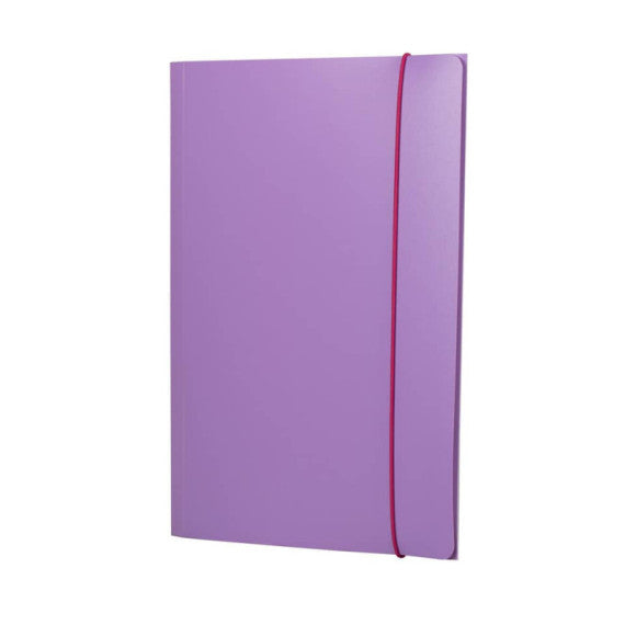 Cartelline a 3 lembi Leonardi ViceVersa A4 25,5 x 35,5 cm conf. da 4 colori assortiti - 100041254