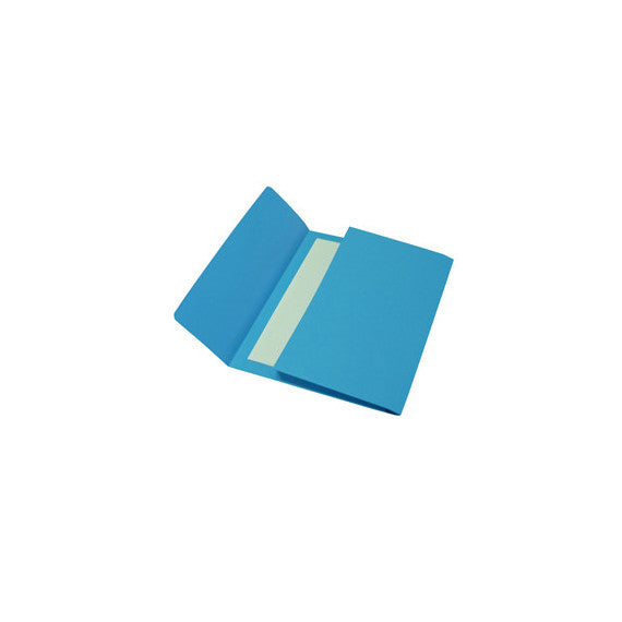 Cartelline a busta - cartoncino Bristol 200 gr - 26x34 cm - azzurro - Cartotecnica del Garda - conf. 25 pezzi