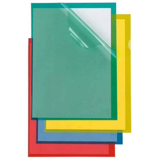 Cartelline a L in PP Sei Rota Poli 150 Color A4 blu - alto spessore - conf. 25 pezzi - 66232207