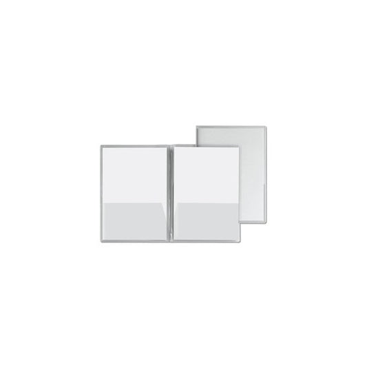 Cartelline con tasche Capri 69/T2 - PVC - 21 x 29,7 cm - cristallo - Sei Rota - conf. 5 pezzi