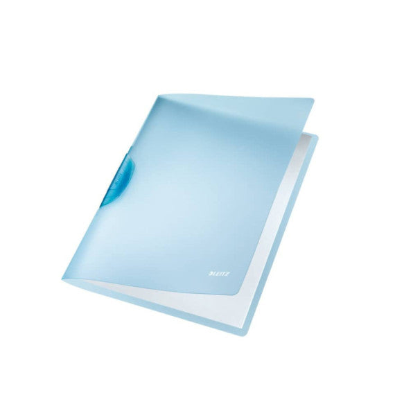 Cartelline di archiviazione con clip max 30 fogli Leitz COLOR CLIP Rainbow in PPL A4 azzurro - 41760130