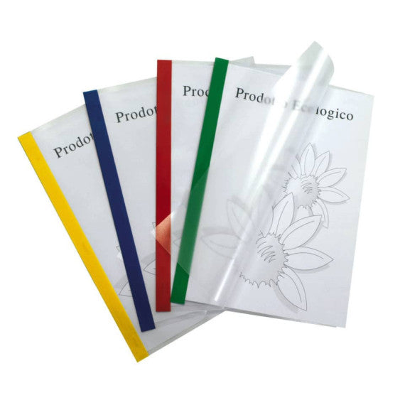 Cartelline per rilegatura Sei Rota Poli 200 blu - formato A4 conf. 10 pz. - 66230507
