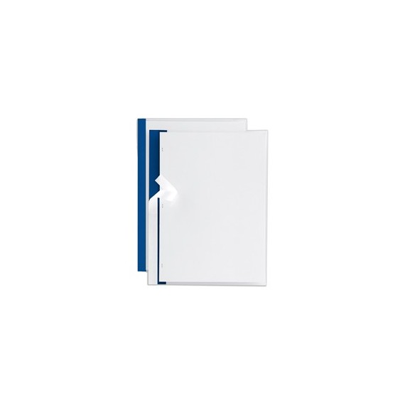 Cartelline Poli 200 - PPL - 21x29,7 cm - trasparente - dorso blu - Sei Rota - conf. 10 pezzi