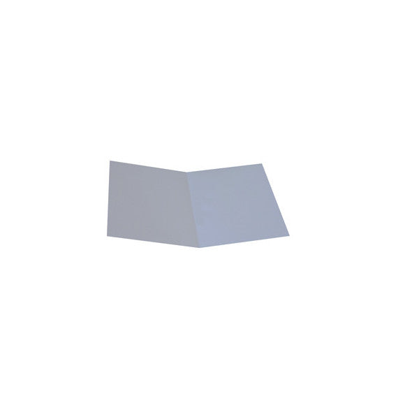 Cartelline semplici - senza stampa - cartoncino Manilla 145 g - 25x34 cm - grigio - Cartotecnica del Garda - conf. 100 p