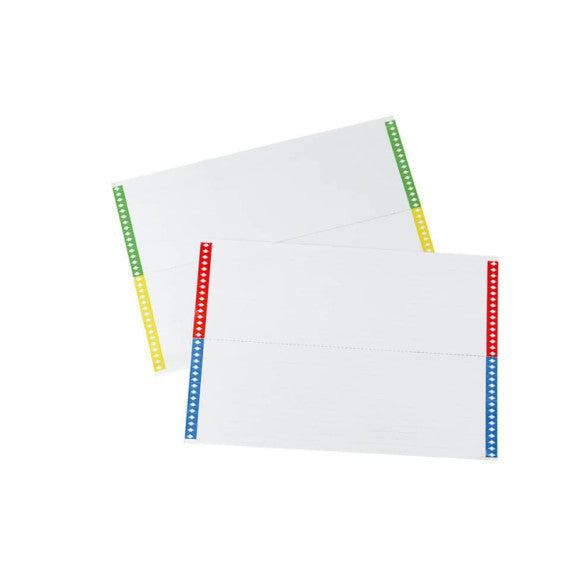 Cartoncini di ricambio BERTESI per cartelle sospese cassetto 30x22x2 cm assortiti  Conf. 10 pezzi - 032 10