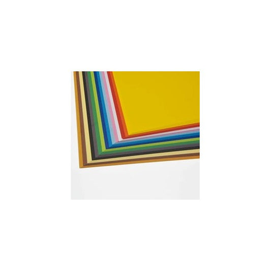 Cartoncino Bristol Color - 50 x 70cm - 200 gr - colori assortiti - Favini - box display 240 pezzi