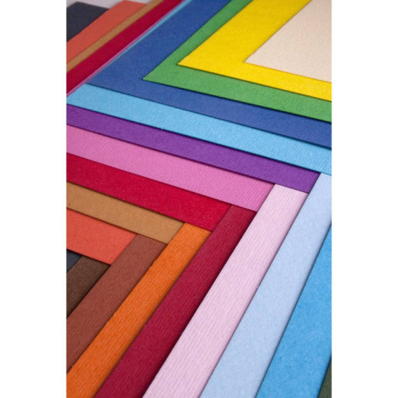Cartoncino colorato Fabriano Elle Erre 50x70 cm 220 g conf. 20 fogli - panna - 42450701