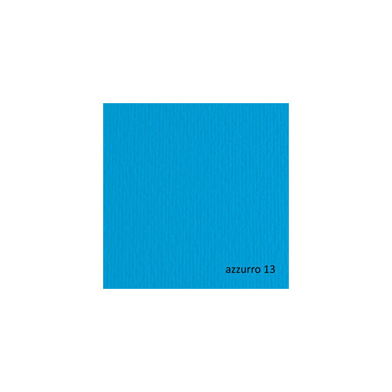 Cartoncino Elle Erre - 50x70cm - 220gr - azzurro 113 - Fabriano -  blister 20 fogli