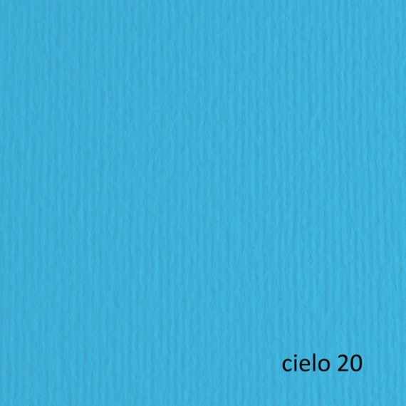 Cartoncino Elle Erre - 50x70cm - 220gr - cielo 120 - Fabriano - blister 20 fogli