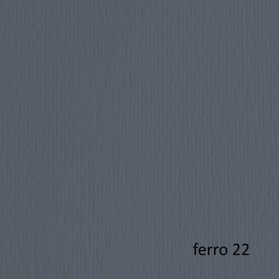Cartoncino Elle Erre - 50x70cm - 220gr - ferro 122 - Fabriano -  blister 20 fogli