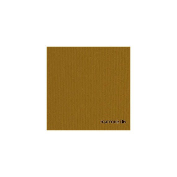 Cartoncino Elle Erre - 50x70cm - 220gr - marrone 106 - Fabriano -  blister 20 fogli